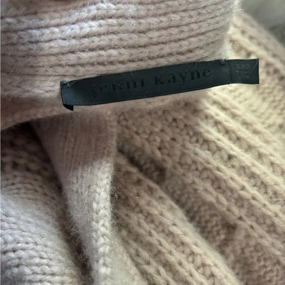 🌸🍂JENNI KAYNE Cable Cocoon Cardigan in Blush/Pink - Picture 9 of 10